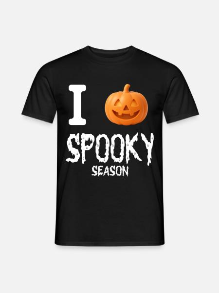 Ich Halloween-Kürbis - Männer T-Shirt - Schwarz