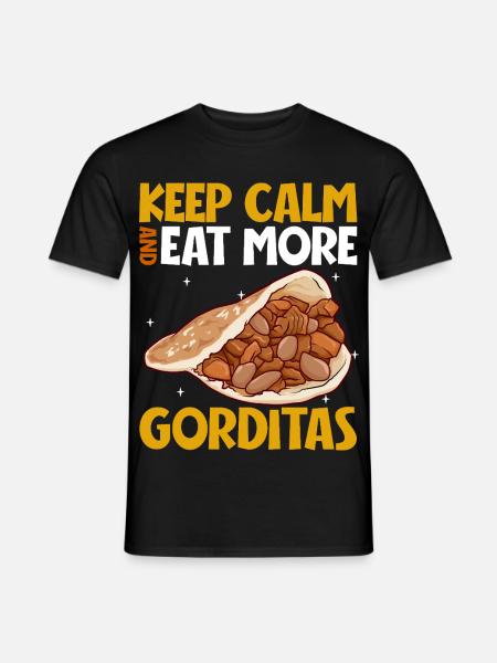 Keep Calm - Gorditas - Männer T-Shirt - Schwarz