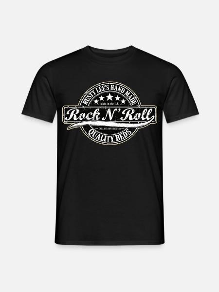 RUSTY LEES HANDGEMACHT | Rock 'n' Roll - Männer T-Shirt - Schwarz