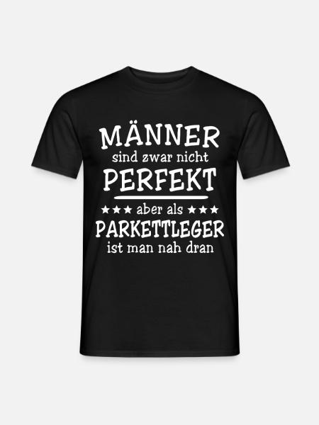Parkettleger Männer - Männer T-Shirt - Schwarz