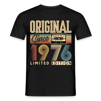 50. Geburtstag, 50 Jahre - Männer T-Shirt - Schwarz - Vorne - AI Model Male 178 light (178cm)