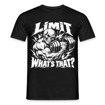 Skull Bodybuilding - Männer T-Shirt - Schwarz - Vorne - AI Model Male 178 light (178cm)