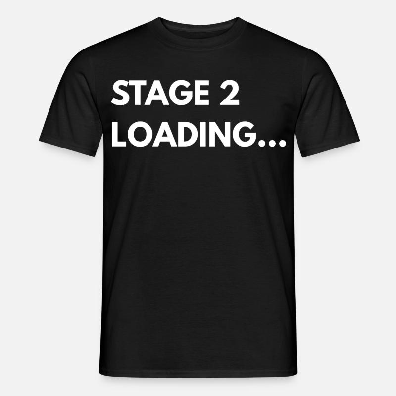 Stage 2 Loading – Performance Car Shirt - Männer T-Shirt - Schwarz