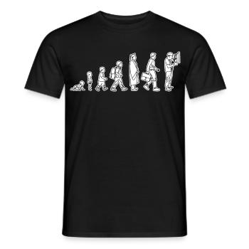 Vom Kind zum Elektriker - Männer T-Shirt - Schwarz - Vorne - AI Model Male 178 light (178cm)
