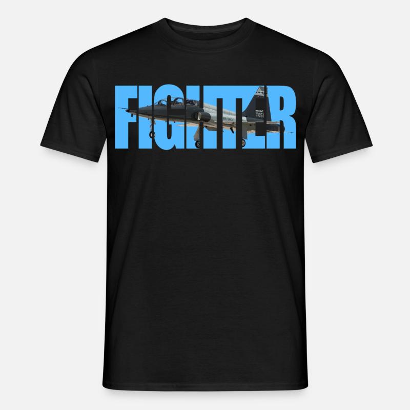 Fighter T-38 Talon - Männer T-Shirt - Schwarz