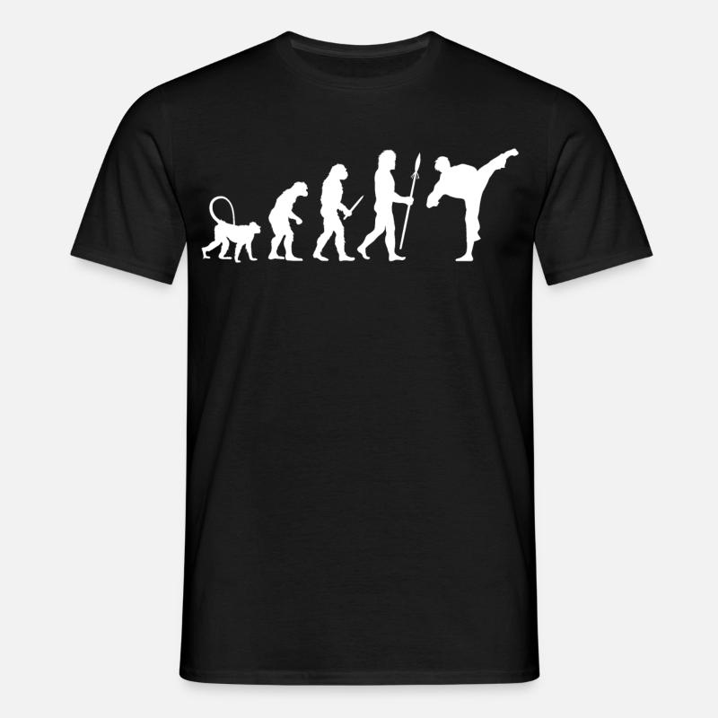 Évolution du karaté - T-shirt Homme - noir