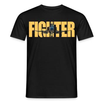 Fighter F-4 Phantom - Männer T-Shirt - Schwarz - Vorne - AI Model Male 178 light (178cm)