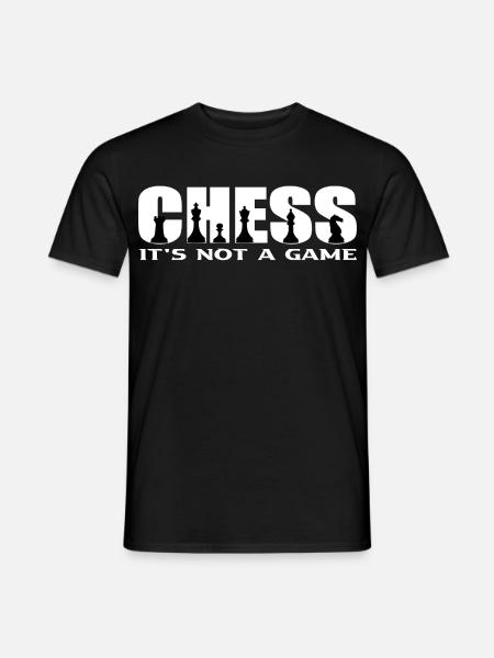 Chess  - Männer T-Shirt - Schwarz
