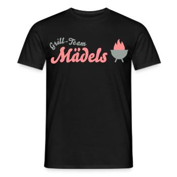 barbecue - Men's T-Shirt - black - Front - AI Model Male 178 light (178cm)
