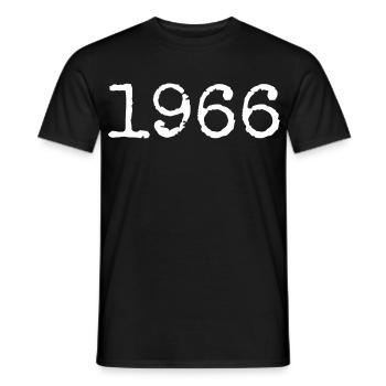 Legendär seit 1966 - Männer T-Shirt - Schwarz - Vorne - AI Model Male 178 light (178cm)