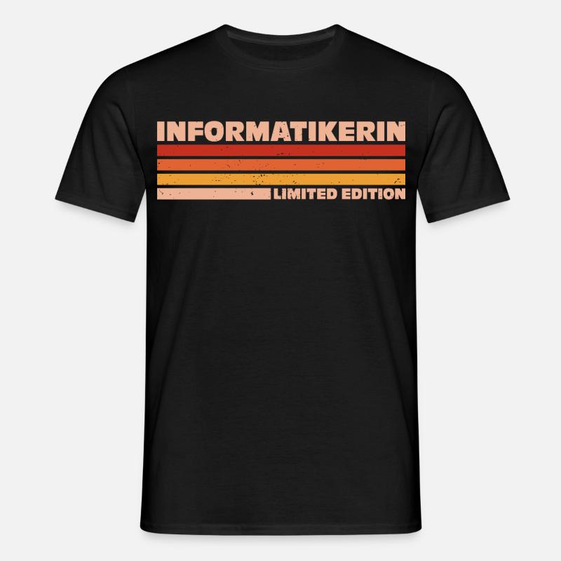 Computer Scientist Computer Scientist Programmer - Men's T-Shirt - black