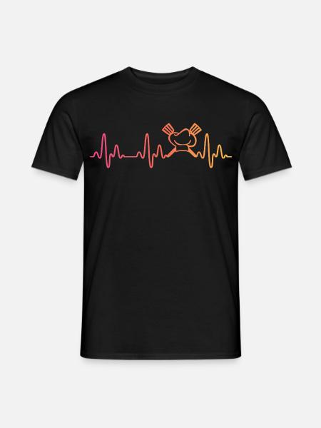 Küchenchef Chefkoch Kochmütze - Männer T-Shirt - Schwarz