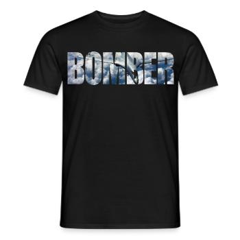 Bomber B-1B Lancer - Männer T-Shirt - Schwarz - Vorne - AI Model Male 178 light (178cm)