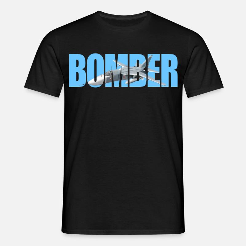 Bomber Su-24 - Men's T-Shirt - black