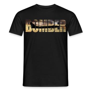 Bomber Tu-95 - Männer T-Shirt - Schwarz - Vorne - AI Model Male 178 light (178cm)