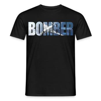 Bomber Tu-160 - Männer T-Shirt - Schwarz - Vorne - AI Model Male 178 light (178cm)