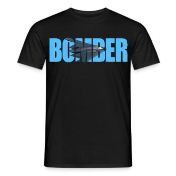 Bomber B-2 Spirit - Men's T-Shirt - black - Front - AI Model Male 178 light (178cm)