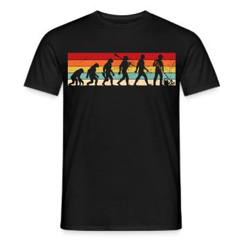 Vintage Evolution - Gardener - Men's T-Shirt - black - Front - AI Model Male 178 light (178cm)