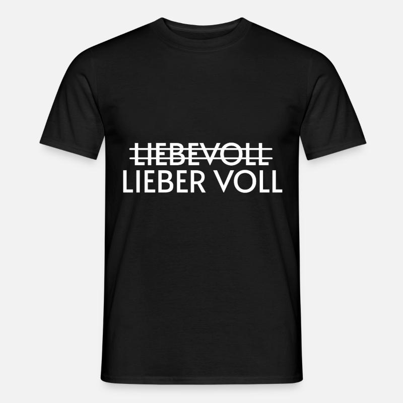 Loving dear full saying - Men's T-Shirt - black