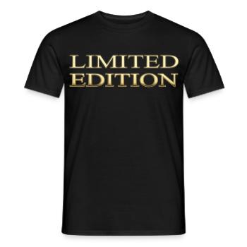 Begrænset udgave - Mænd T-shirt - sort - Foran - AI Model Male 178 light (178cm)
