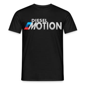 Diesel emotions - Men's T-Shirt - black - Front - AI Model Male 178 light (178cm)