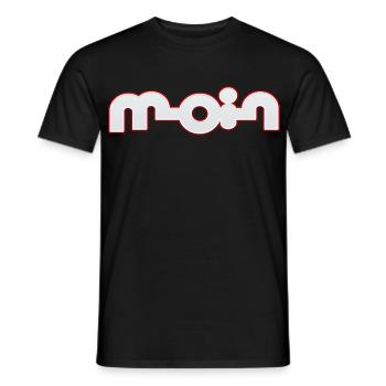 Hello - Men's T-Shirt - black - Front - AI Model Male 178 light (178cm)