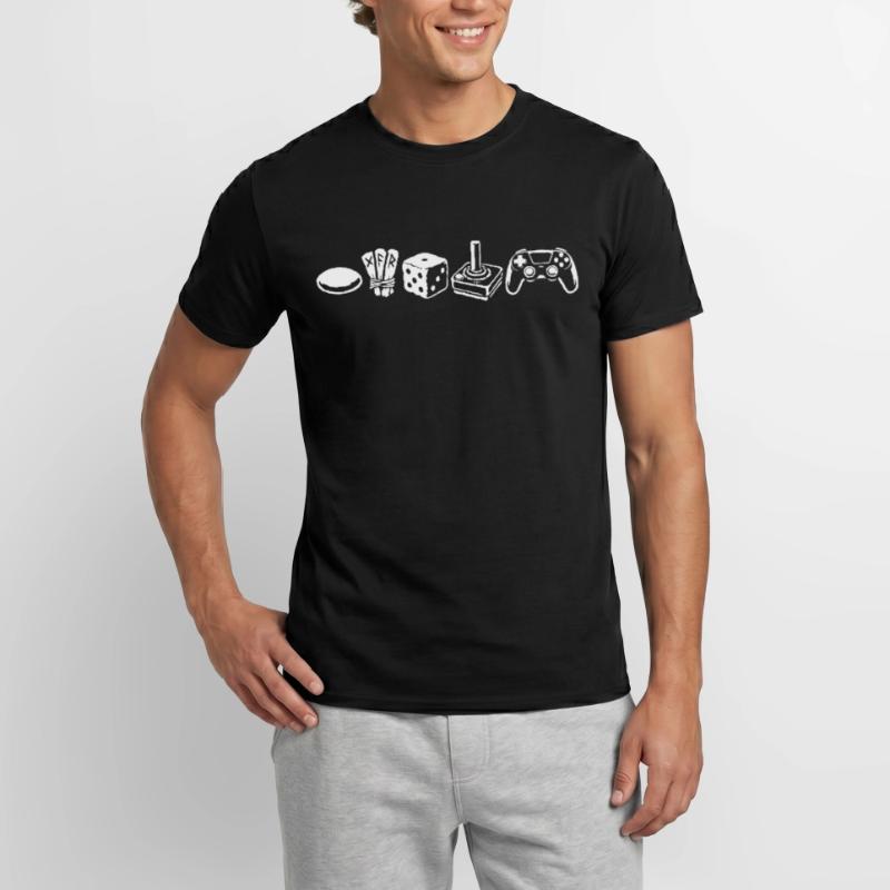 Controller Evolution | Gamers Men’s T-shirt