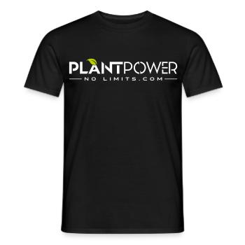Plant Power - No Limits - Männer T-Shirt - Schwarz - Vorne - AI Model Male 178 light (178cm)