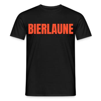 Bierlaune Shirt – Lustiges Frühlingsfest Bier Fest - Männer T-Shirt - Schwarz - Vorne - AI Model Male 178 light (178cm)