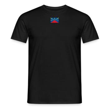 974 Ker Kreol - MAHAVELI Flag - Men's T-Shirt - black - Front - AI Model Male 178 light (178cm)