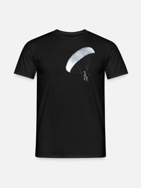 Paragleiter Bleistift - Männer T-Shirt - Schwarz