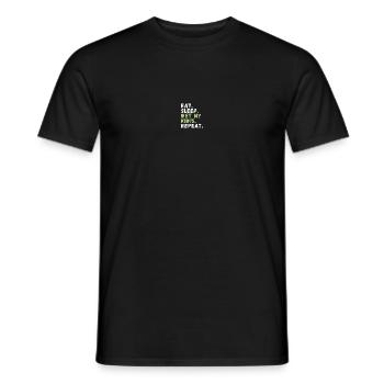 Kiwi Jardinage Amateur Hobby - T-shirt homme - noir - Devant - AI Model Male 178 light (178cm)