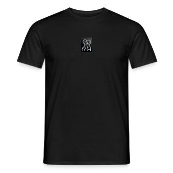Duo of Abstraction - Männer T-Shirt - Schwarz - Vorne - AI Model Male 178 light (178cm)