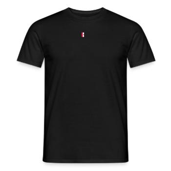 Poland - Men's T-Shirt - black - Front - AI Model Male 178 light (178cm)