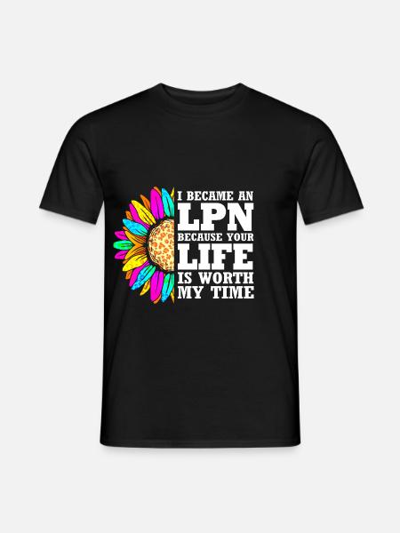 Krankenpfleger Krankenpflegerin Krankenschwester - Männer T-Shirt - Schwarz