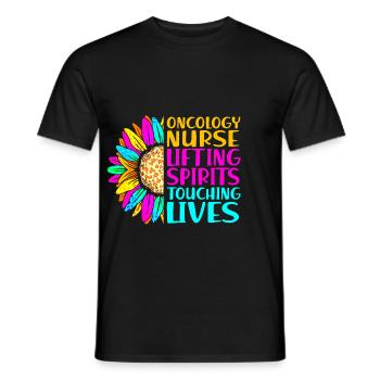 Kinderkrebs Krebs-Überlebender Krebs stinkt - Männer T-Shirt - Schwarz - Vorne - AI Model Male 178 light (178cm)