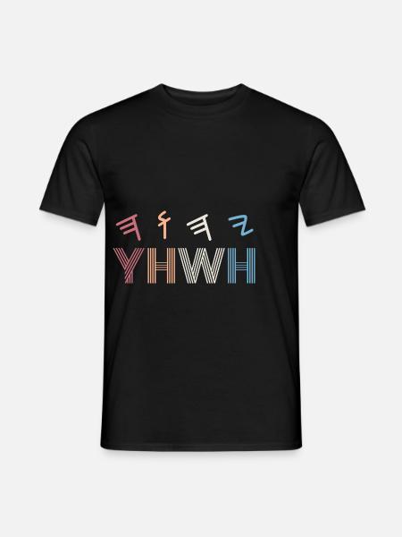 Yeshua Judaïsme juif - T-shirt homme - noir