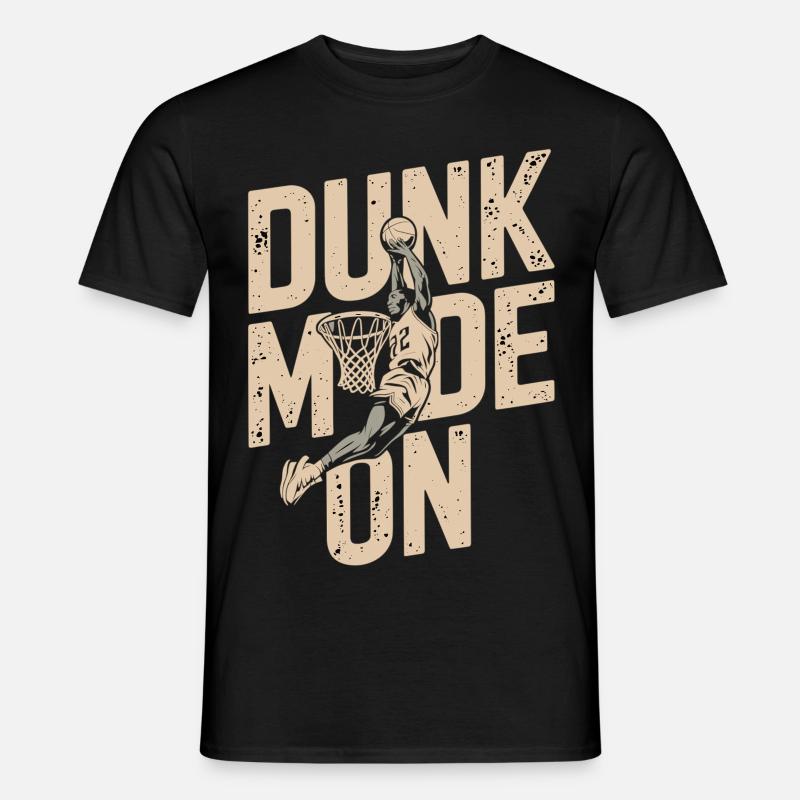 Dunk Mode Enabled - Men’s T-shirt - black