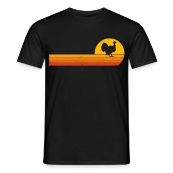 Turkey Sunrise Turkey - T-shirt homme - noir - Devant - AI Model Male 178 light (178cm)