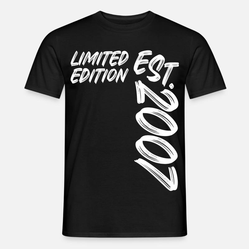 Limited Edition Est. 2007 - Männer T-Shirt - Schwarz