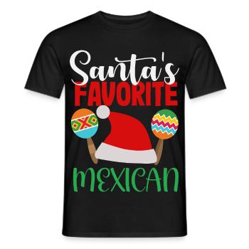 Mexiko Stolz & Heimat Mexikaner Mexico Flagge - Männer T-Shirt - Schwarz - Vorne - AI Model Male 178 light (178cm)