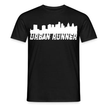 Coureur - T-shirt homme - noir - Devant - AI Model Male 178 light (178cm)