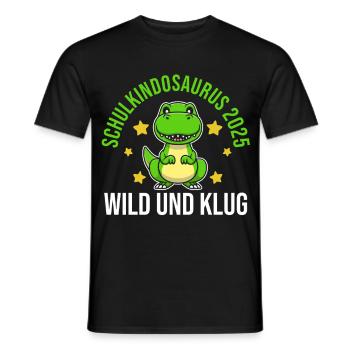 Kita Abschied Erste Klasse Einschulung 2025 - Männer T-Shirt - Schwarz - Vorne - AI Model Male 178 light (178cm)