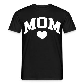 Mom - Männer T-Shirt - Schwarz - Vorne - AI Model Male 178 light (178cm)