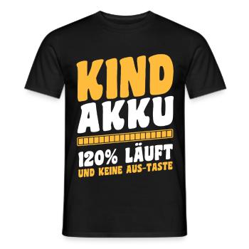 Fille Fils - T-shirt homme - noir - Devant - AI Model Male 178 light (178cm)