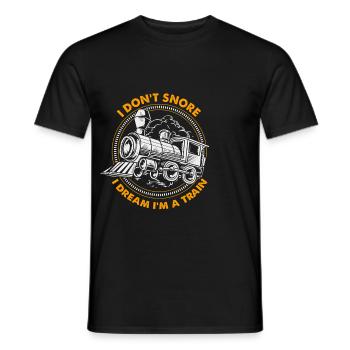 Modélisme ferroviaire Modélisme Modéliste - T-shirt homme - noir - Devant - AI Model Male 178 light (178cm)