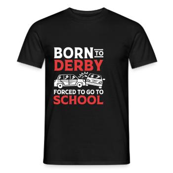 Derby démo - T-shirt homme - noir - Devant - AI Model Male 178 light (178cm)