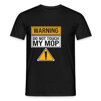Hausmeister - Männer T-Shirt - Schwarz - Vorne - AI Model Male 178 light (178cm)
