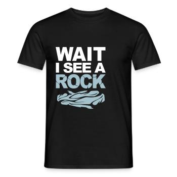 Géologie Archéologie - T-shirt homme - noir - Devant - AI Model Male 178 light (178cm)