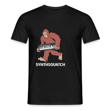 Djing Label Clavier DJ - T-shirt homme - noir - Devant - AI Model Male 178 light (178cm)
